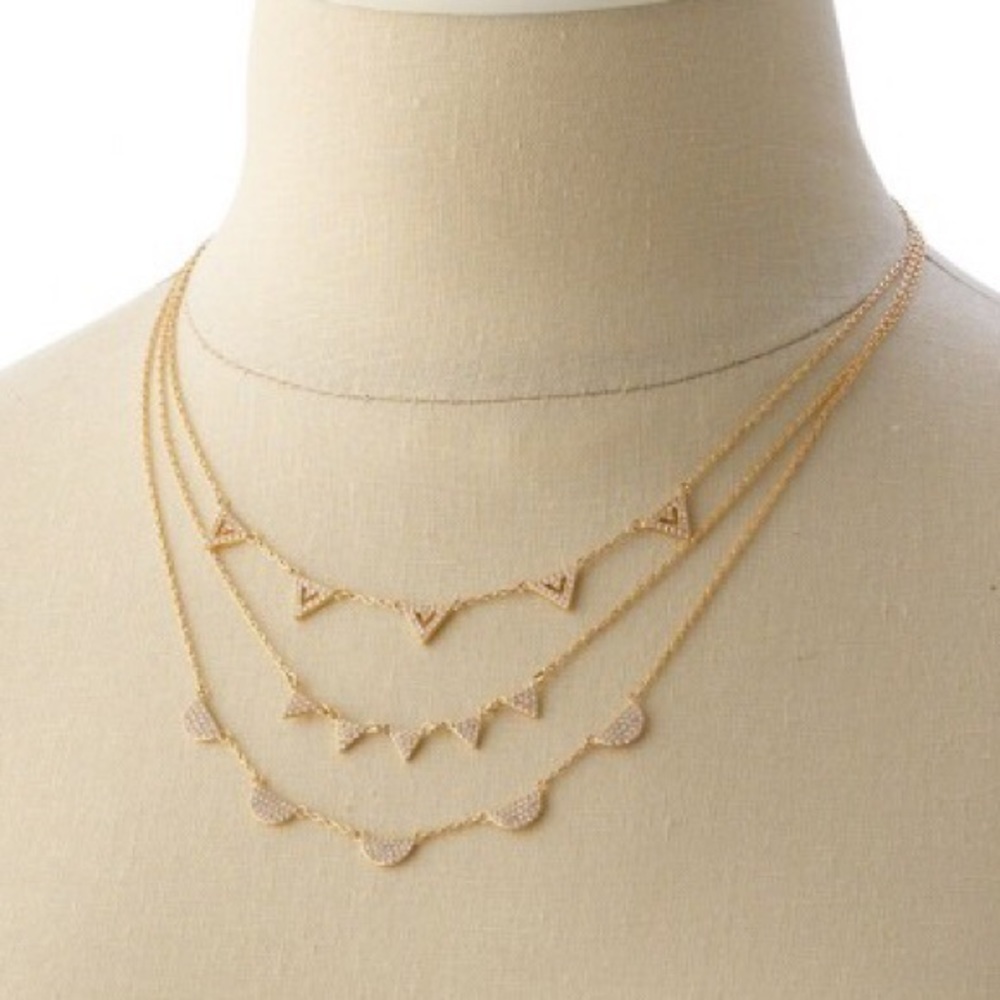 Gold Stella & Dot Necklace